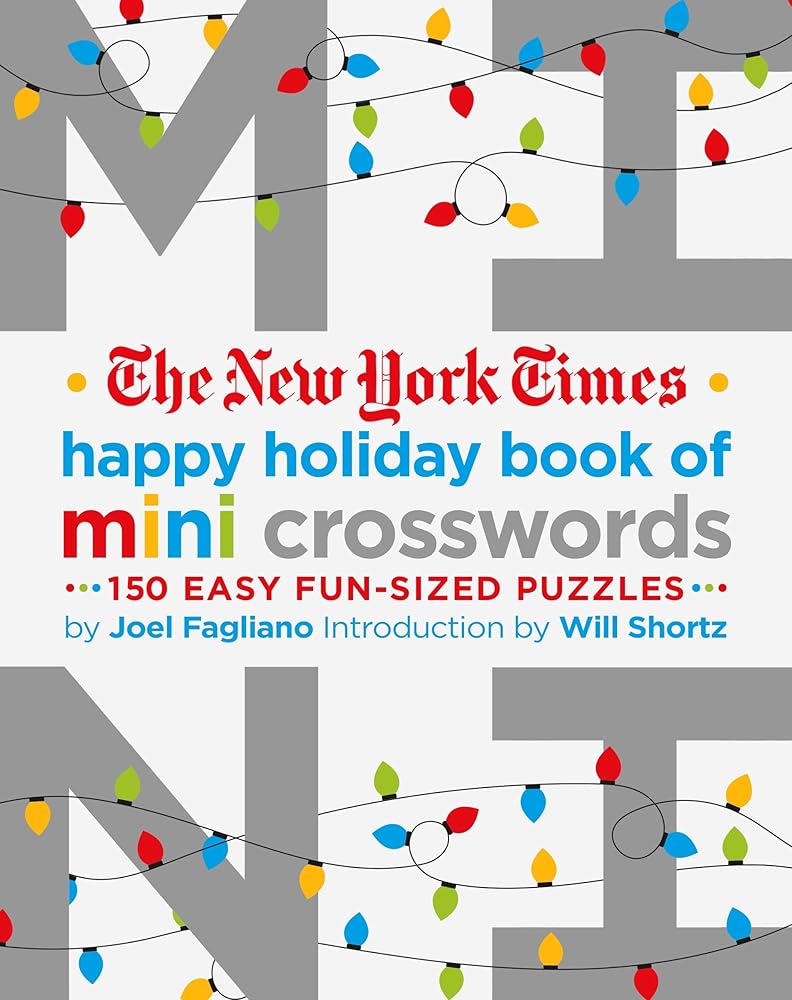 New York Times Happy Holiday Book of Mini Crosswords cover image