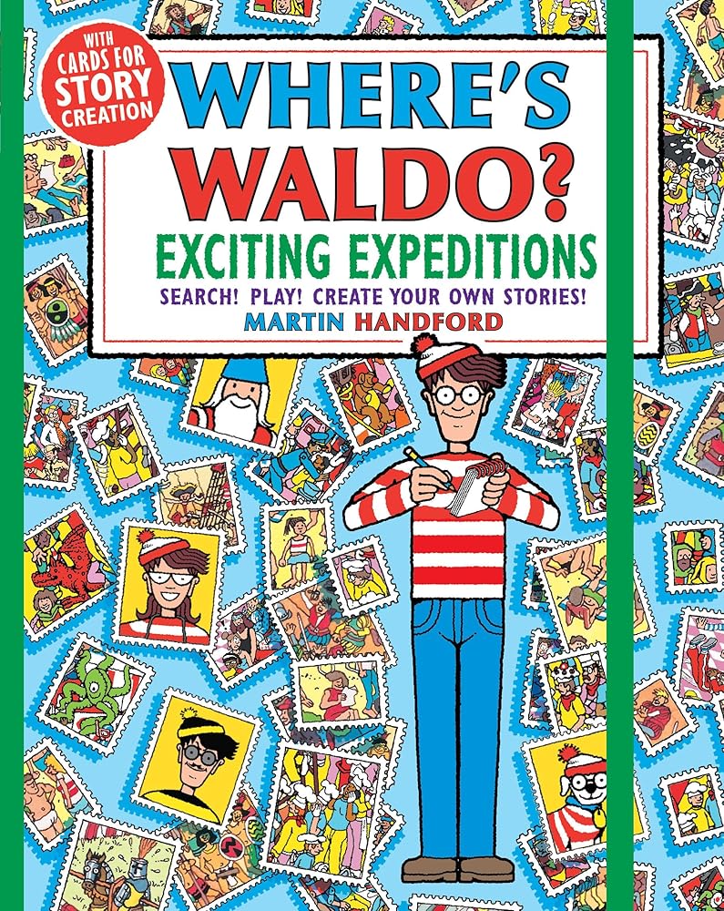 Where's Waldo? Exciting Expeditions: Play! Search! Create Your Own Stories! cover image