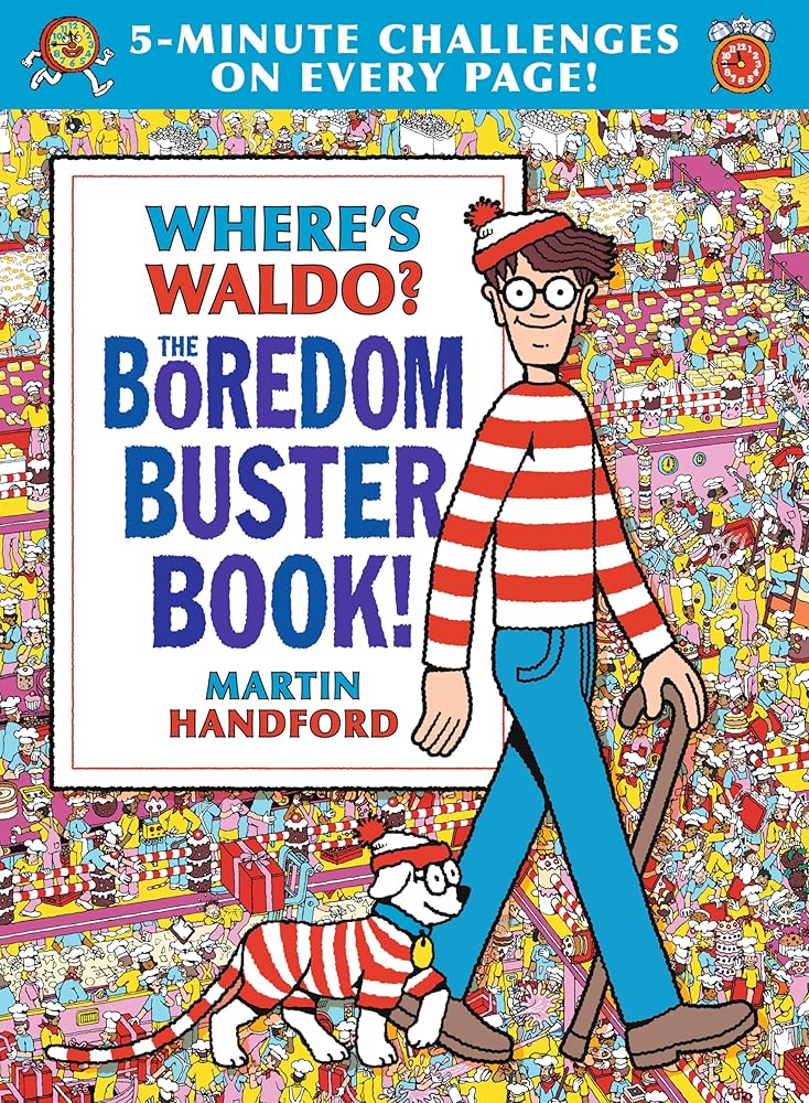 Where's Waldo? The Boredom Buster Book: 5-Minute Challenges cover image
