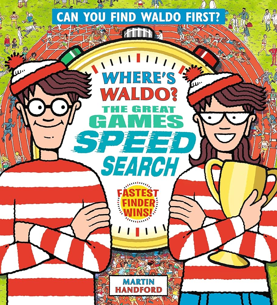 Where's Waldo? The Great Games Speed Search cover image