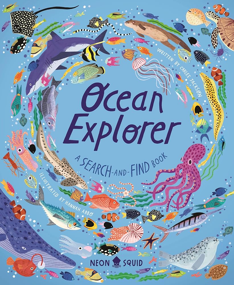 Ocean Explorer: A Search-and-Find Book cover image