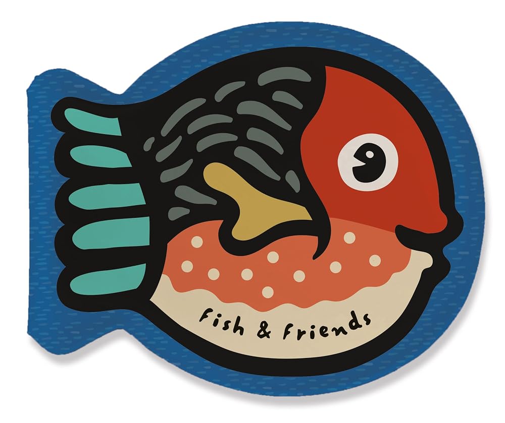 Fish & Friends: Watch me change color in water! (Wee Gallery Shaped Bath Books) cover image