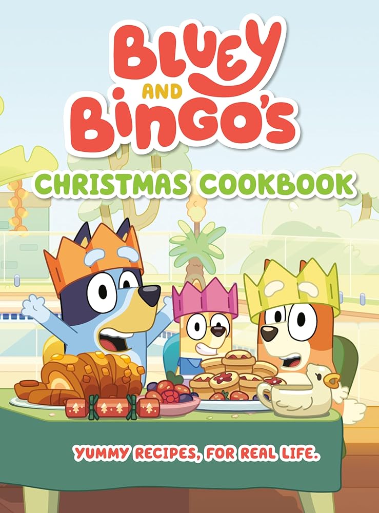 Bluey and Bingo's Christmas Cookbook cover image