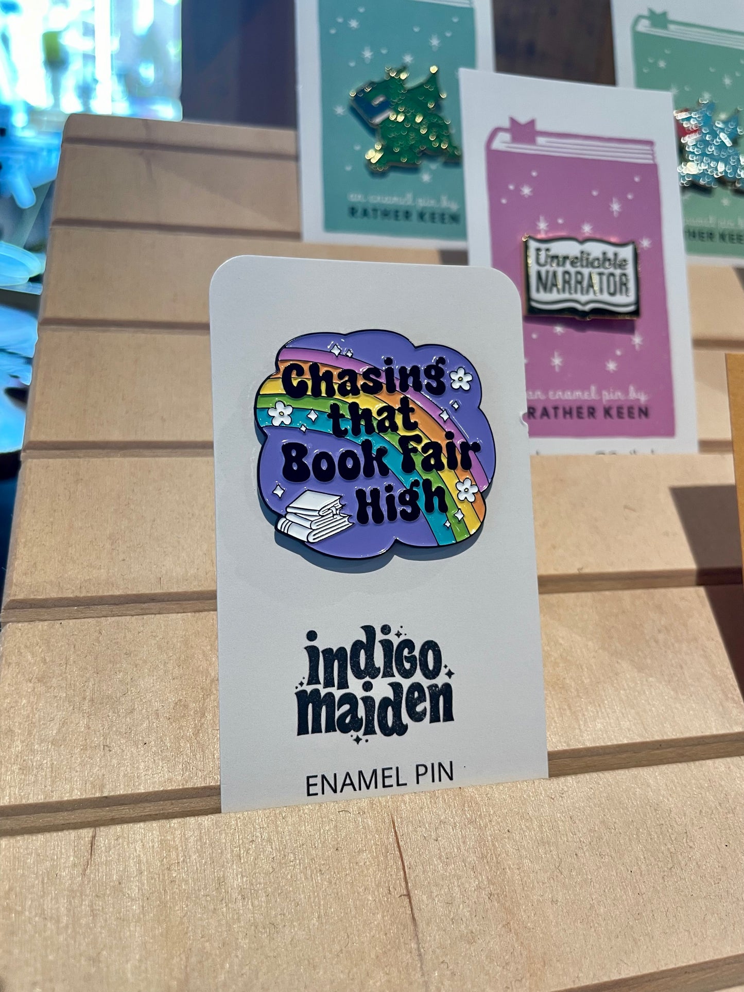 Enamel Pin - Book Fair High