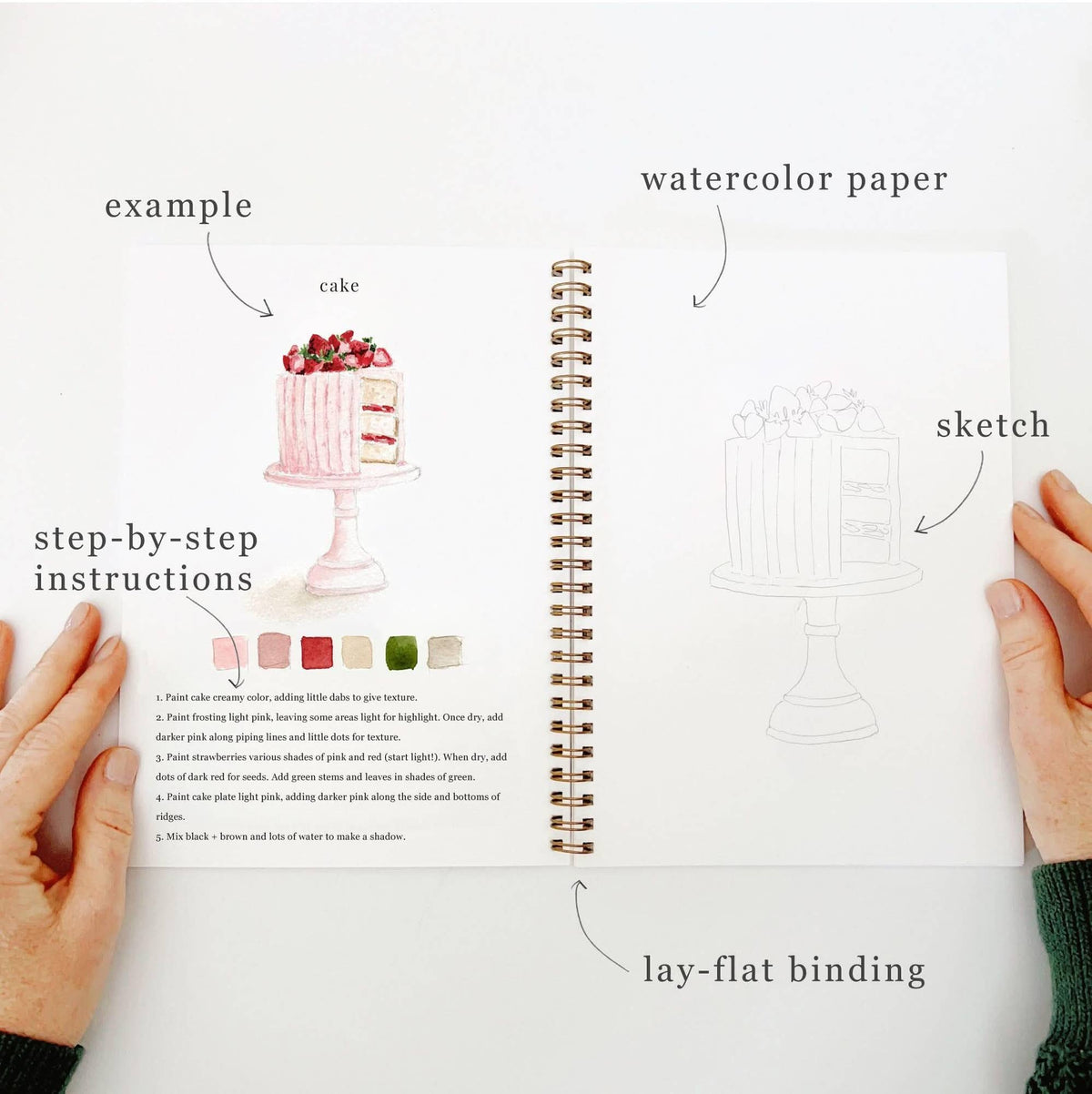 Watercolor Workbook - Baking