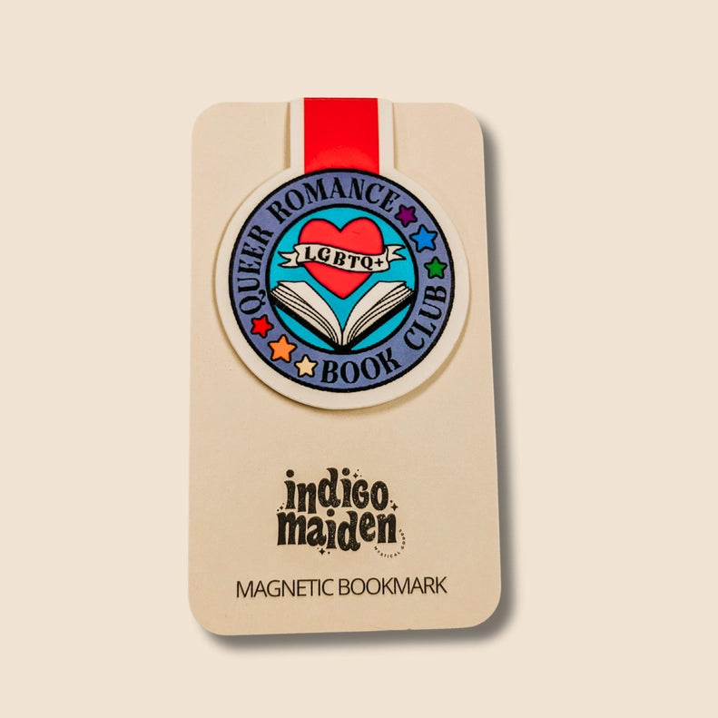 Bookmark (Magnetic) - Queer Romance Book Club