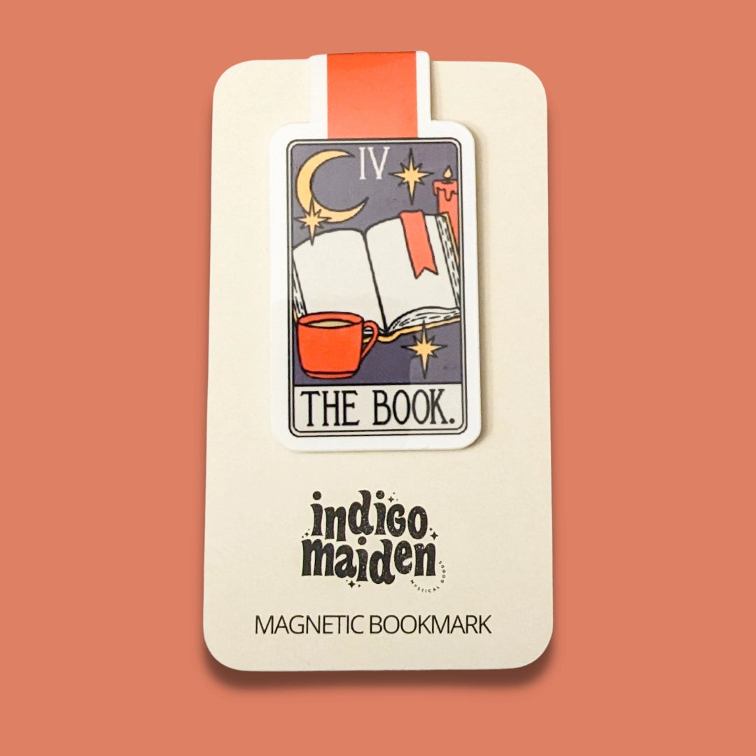 Bookmark (Magnetic) - The Book Tarot Card