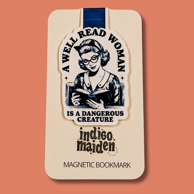 Bookmark (Magnetic) - Well Read Woman