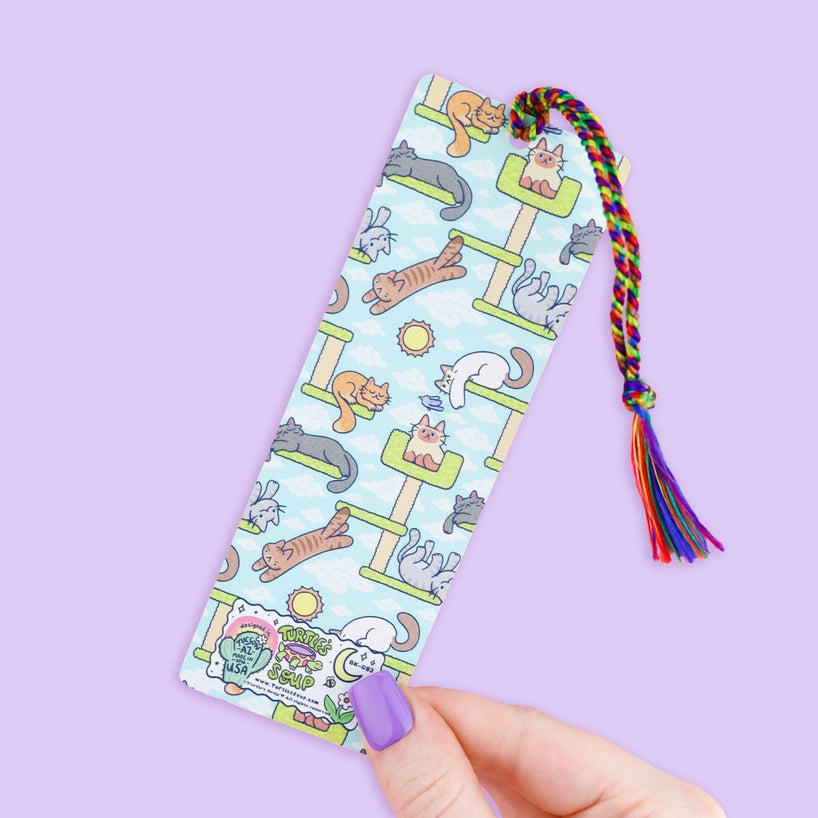 Bookmark - Cat Tower