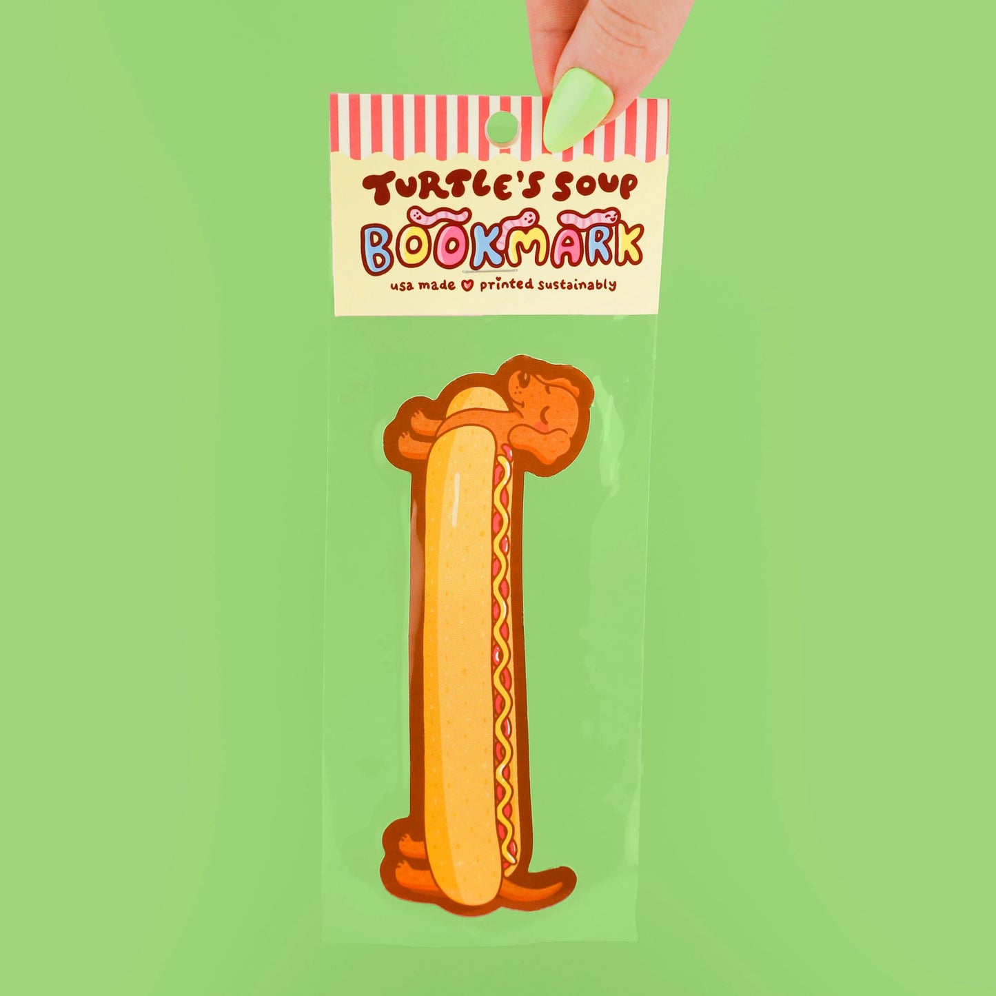 Bookmark - Hot Dog Weiner