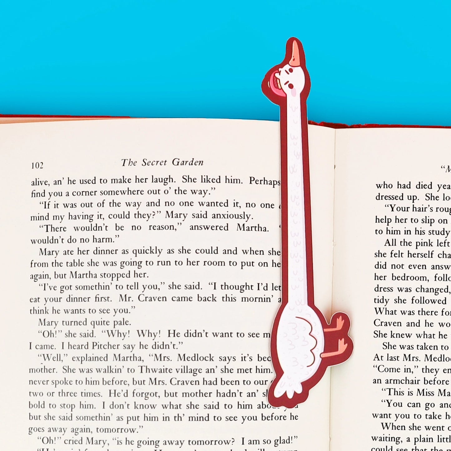 Bookmark - Long Necked Goose