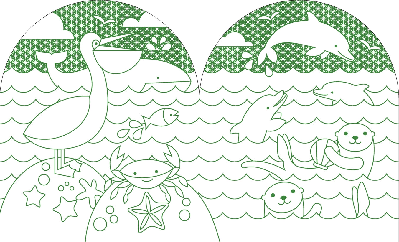 Coloring Book with Stickers: Wild World