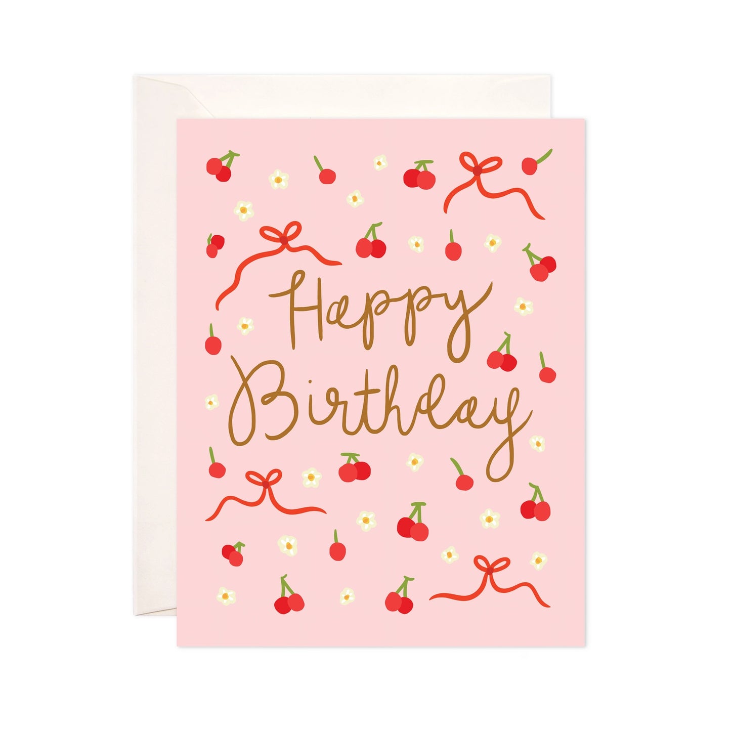 Greeting Card - Birthday Cherries