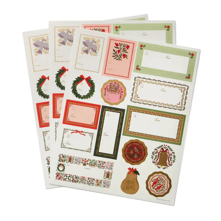 Holiday Labels - Christmastide 3-pack