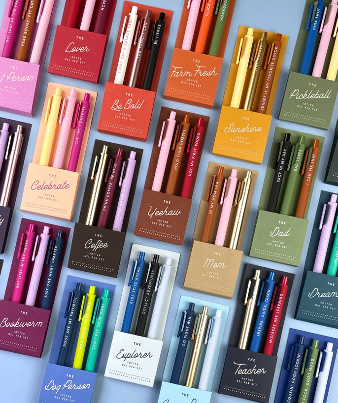 Pen Set - Be Bold Jotter Gel Pens