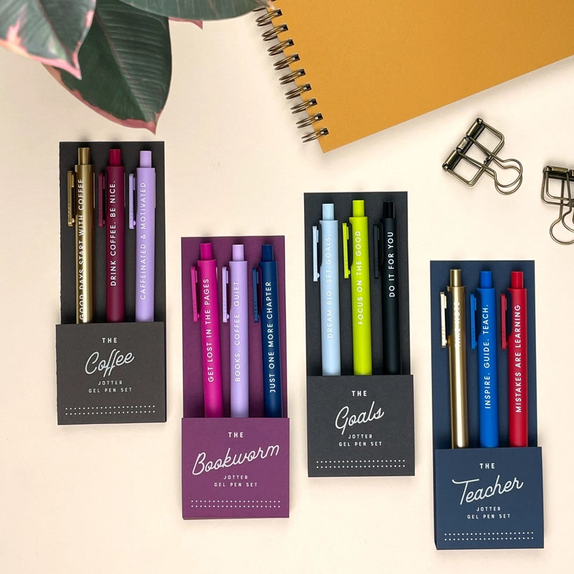 Pen Set - Coffee Jotter Gel Pens