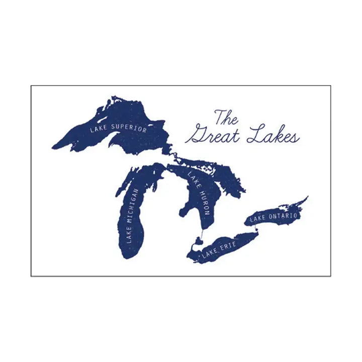 Postcard - The Great Lakes