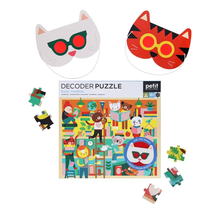 Puzzle - Busy Readers Decoder (100 Piece)