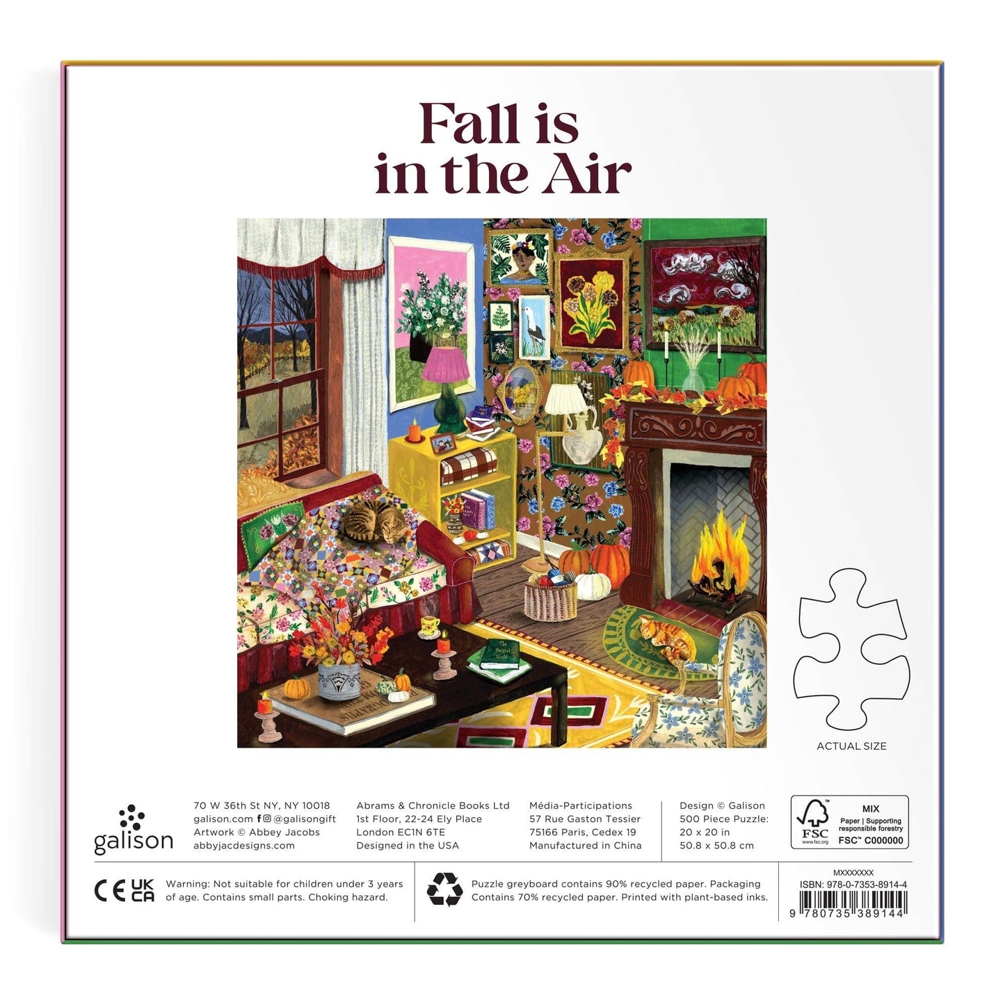 Puzzle - Fall is in the Air (500 Piece)