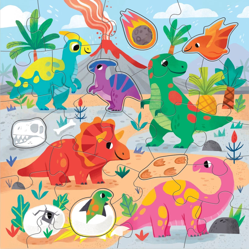 Puzzle - Dinosaur Park Floor Puzzle (25 Piece)