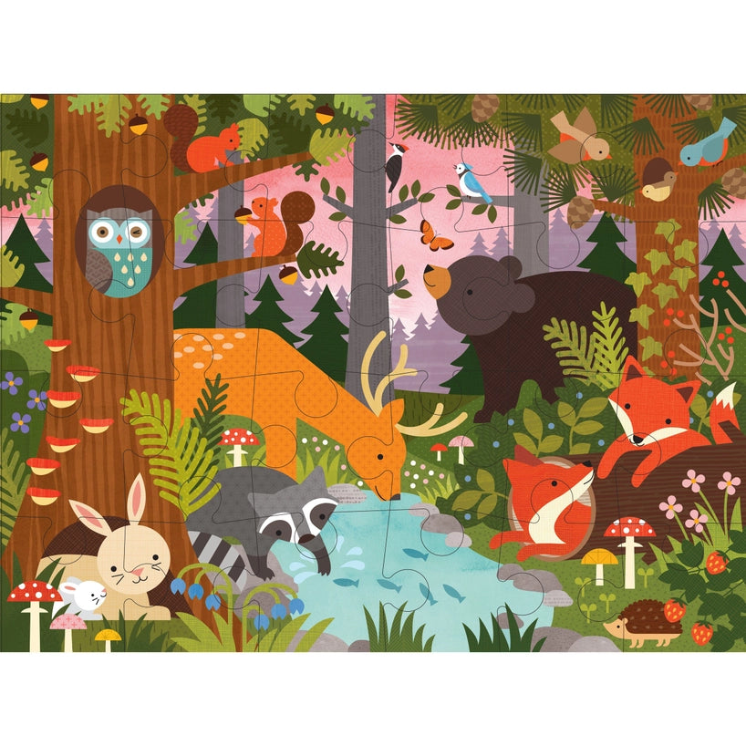 Puzzle - Enchanted Woodland Floor Puzzle (24 Piece)