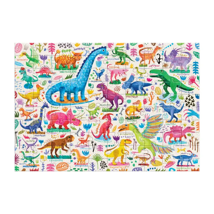 Puzzle - Mighty Dinosaurs (100 Piece)
