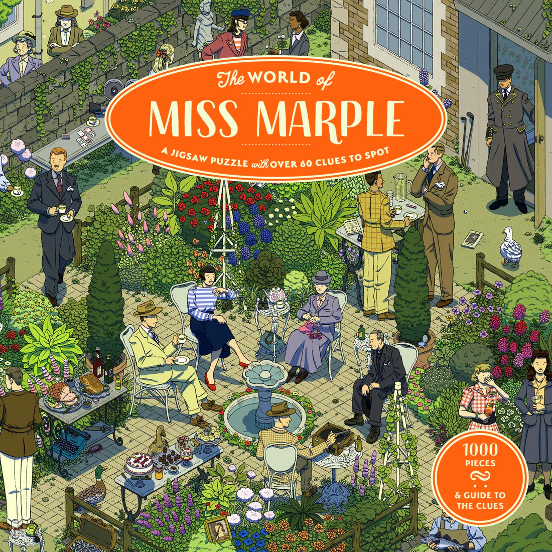 Puzzle - The World of Miss Marple (1000 Piece)