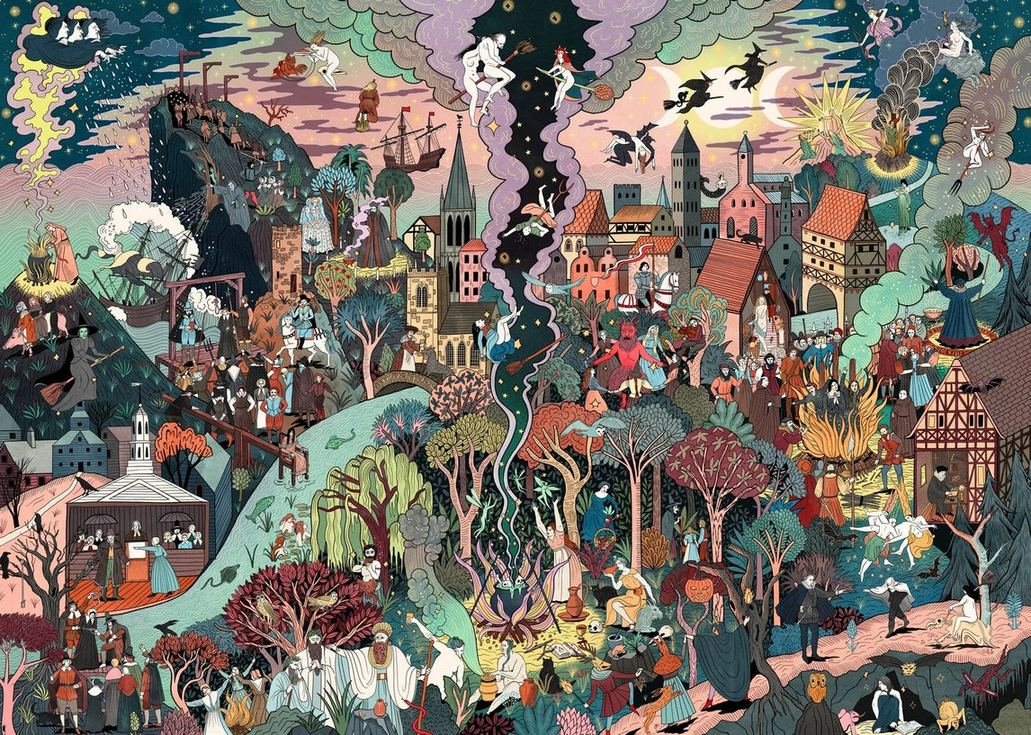 Puzzle - The World of Witches: A Cultural History of Witchcraft (1000 Piece)