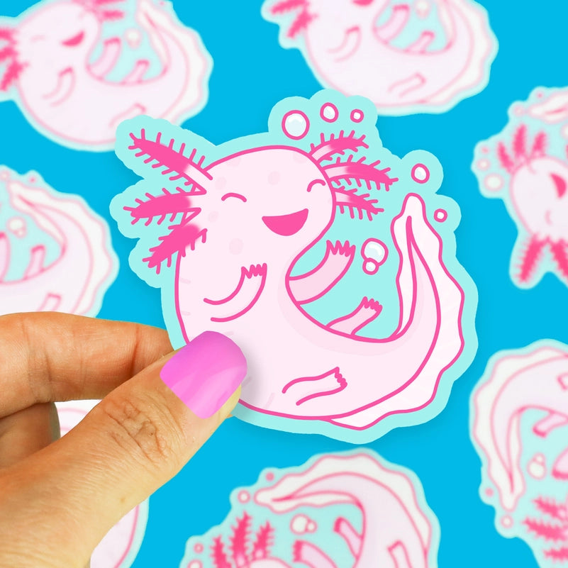 Sticker - Axolotl Pink