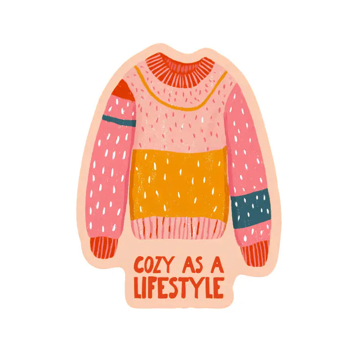 Sticker - Cozy As A Lifestyle