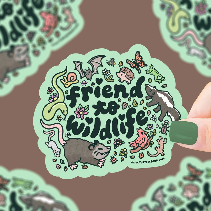 Sticker - Friend To Wildlife