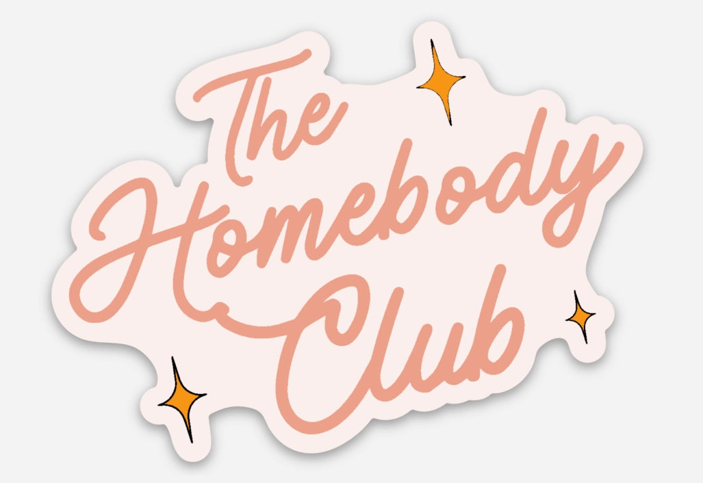 Sticker - Homebody Club