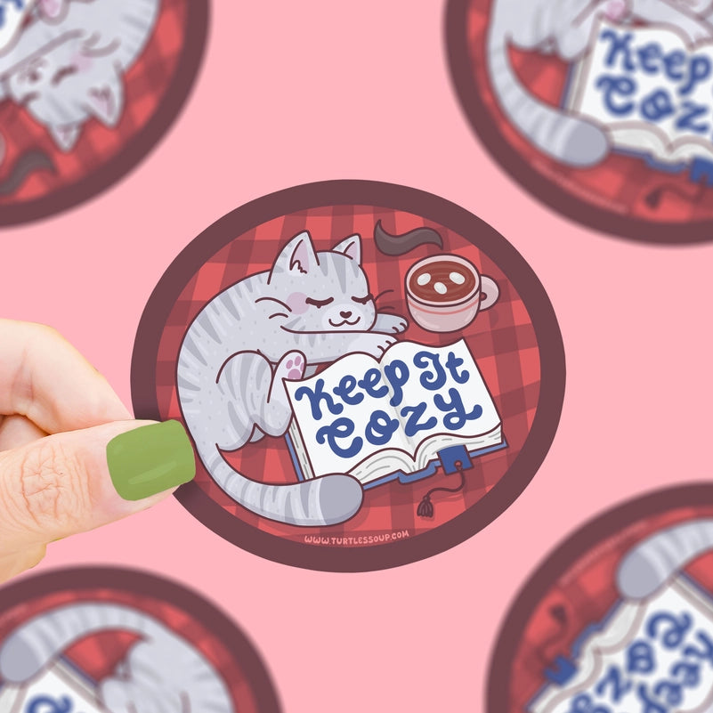 Sticker - Keep It Cozy Cat