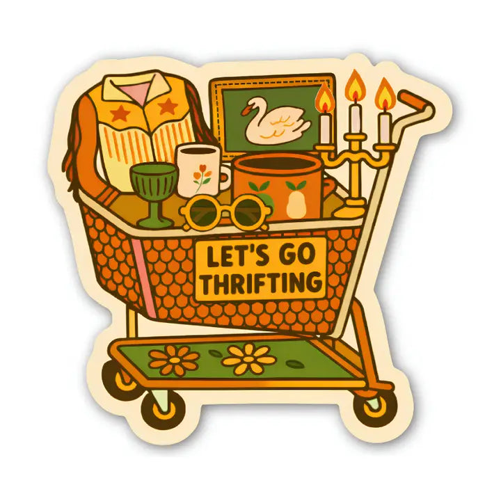 Sticker - Let’s Go Thrifting