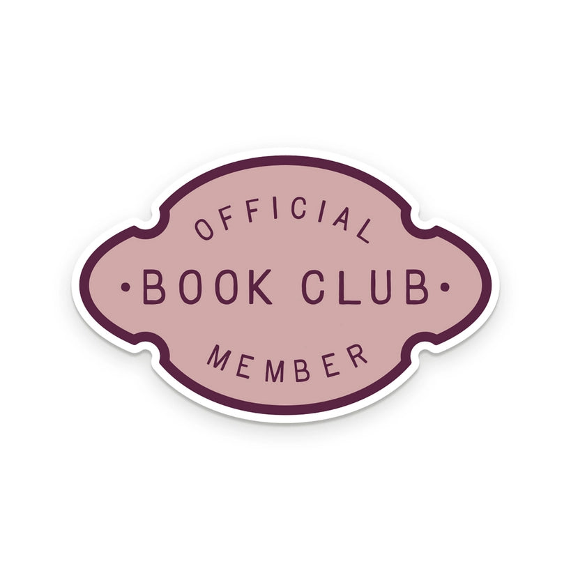 Sticker - Official Book Club Member