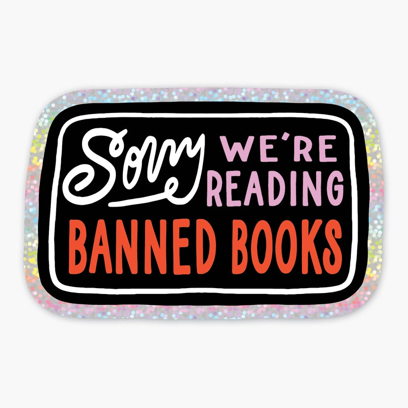 Sticker - Reading Banned Books