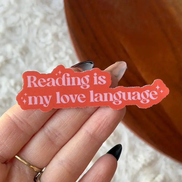 Sticker - Reading Is My Love Language