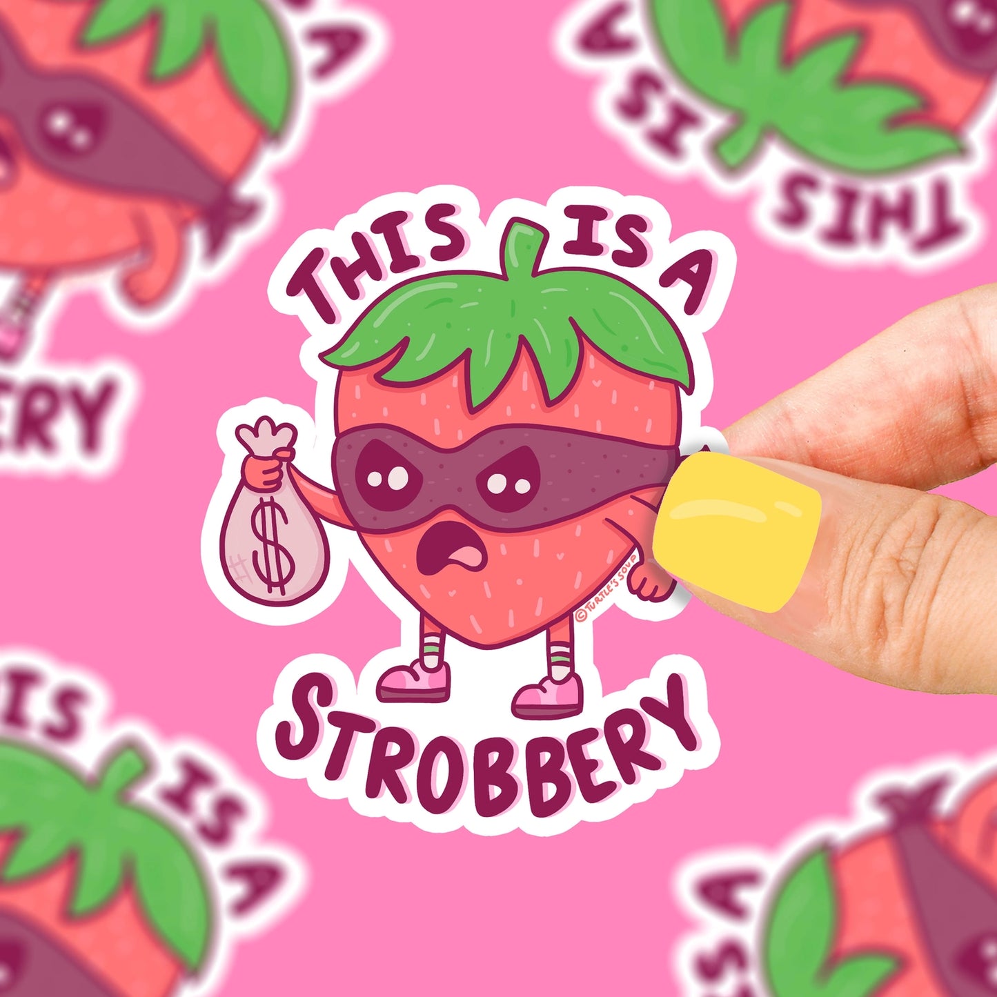 Sticker - This Is A Strobbery