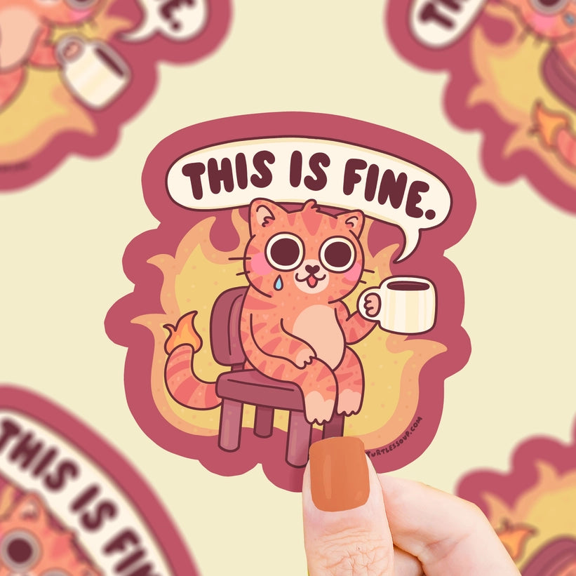 Sticker - This Is Fine
