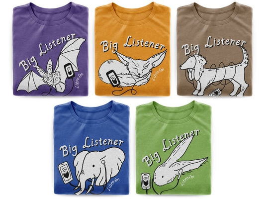 Libro.fm Big Listener Shirt