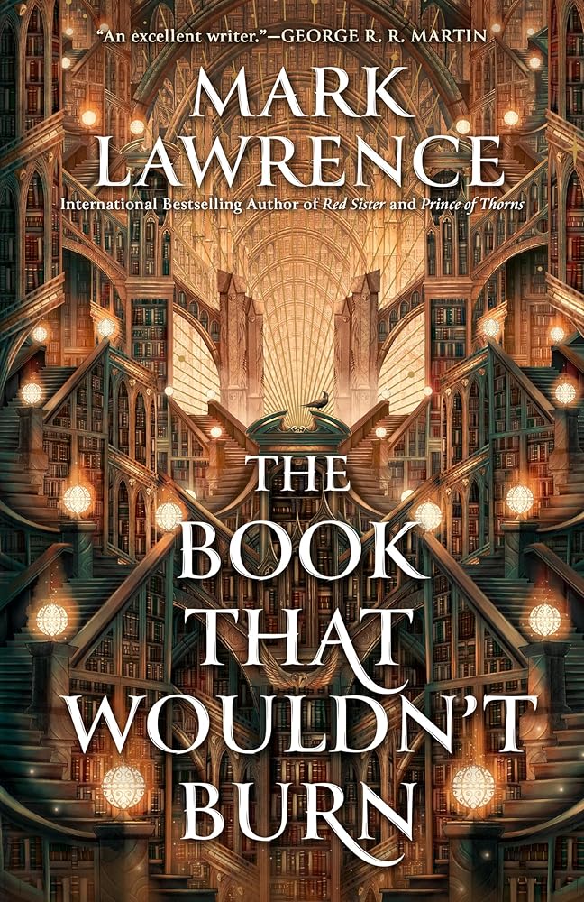 The Book That Wouldn't Burn (The Library Trilogy) cover image