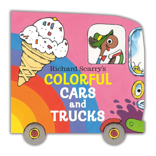 Richard Scarry's Colorful Cars and Trucks (A Chunky Book) cover image