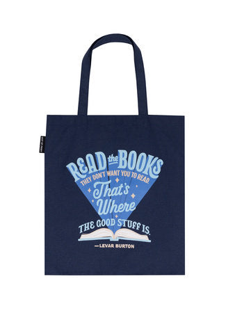 Tote Bag - Read the Books They Don't Want You to Read: Levar Burton