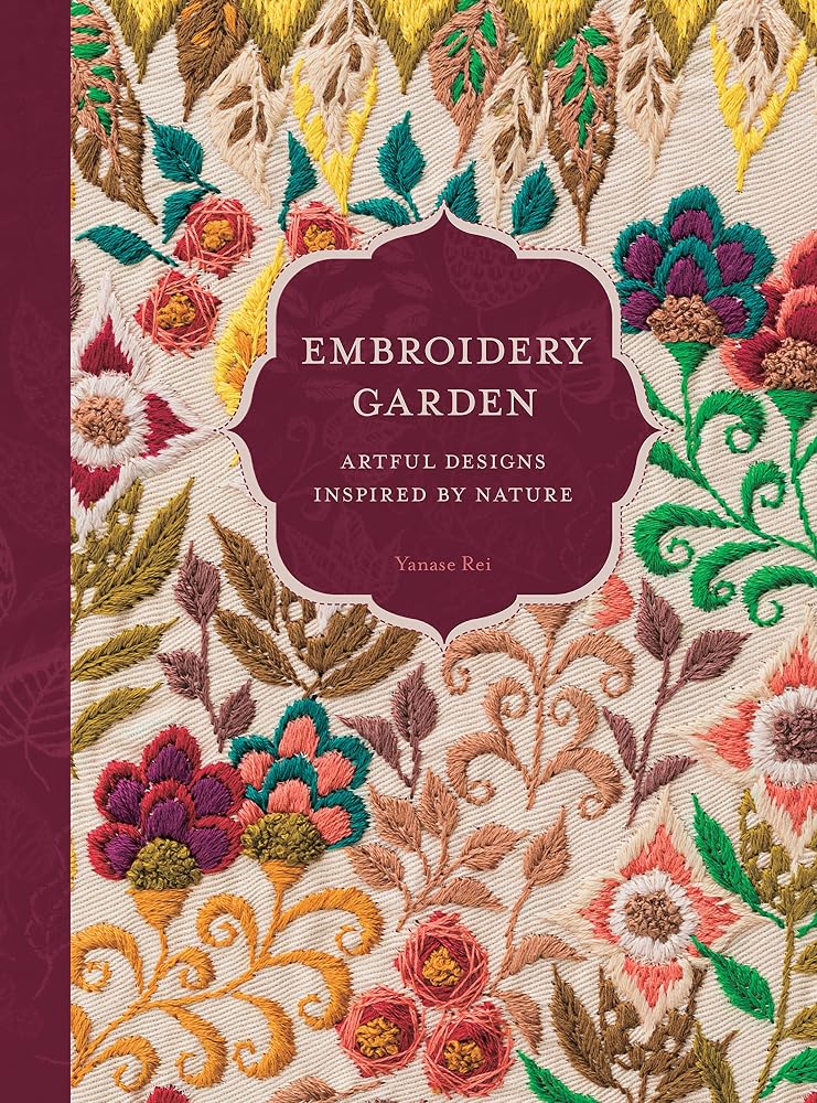 Embroidery Garden: Artful Designs Inspired by Nature cover image