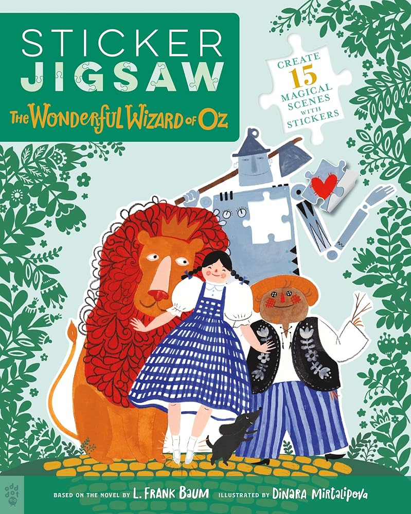 Sticker Jigsaw: The Wonderful Wizard of Oz cover image