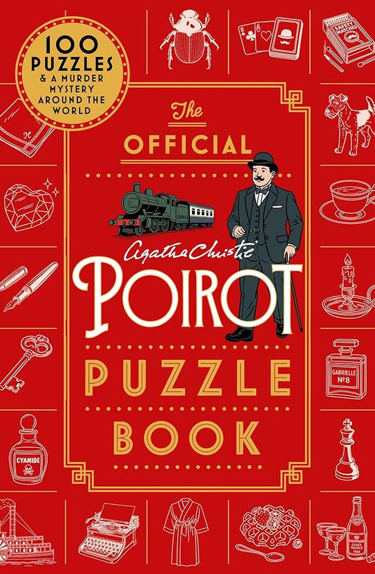 The Official Poirot Puzzle Book: Put your little grey cells to the ultimate test this Christmas cover image