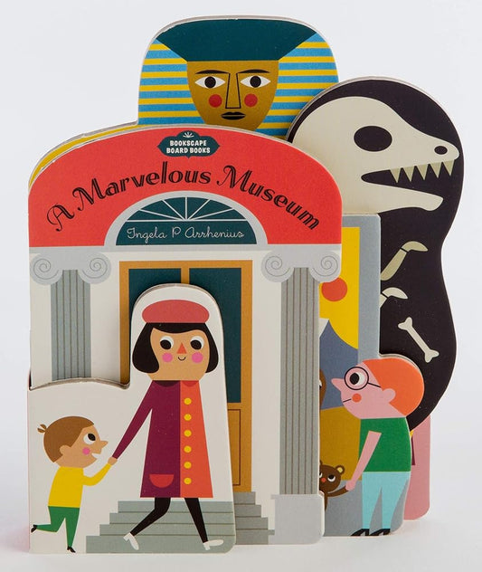 Bookscape Board Books: A Marvelous Museum: (Artist Board Book, Colorful Art Museum Toddler Book) cover image