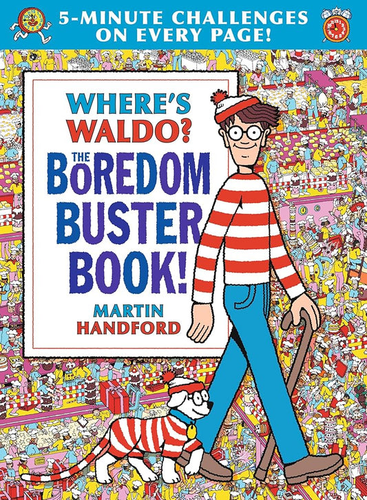 Where's Waldo? The Boredom Buster Book: 5-Minute Challenges cover image