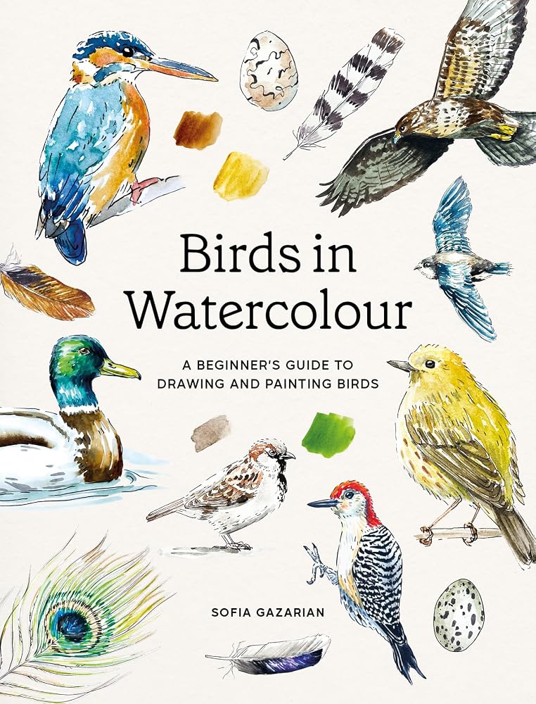 Birds in Watercolour: A Beginner's Guide to Drawing and Painting Birds cover image