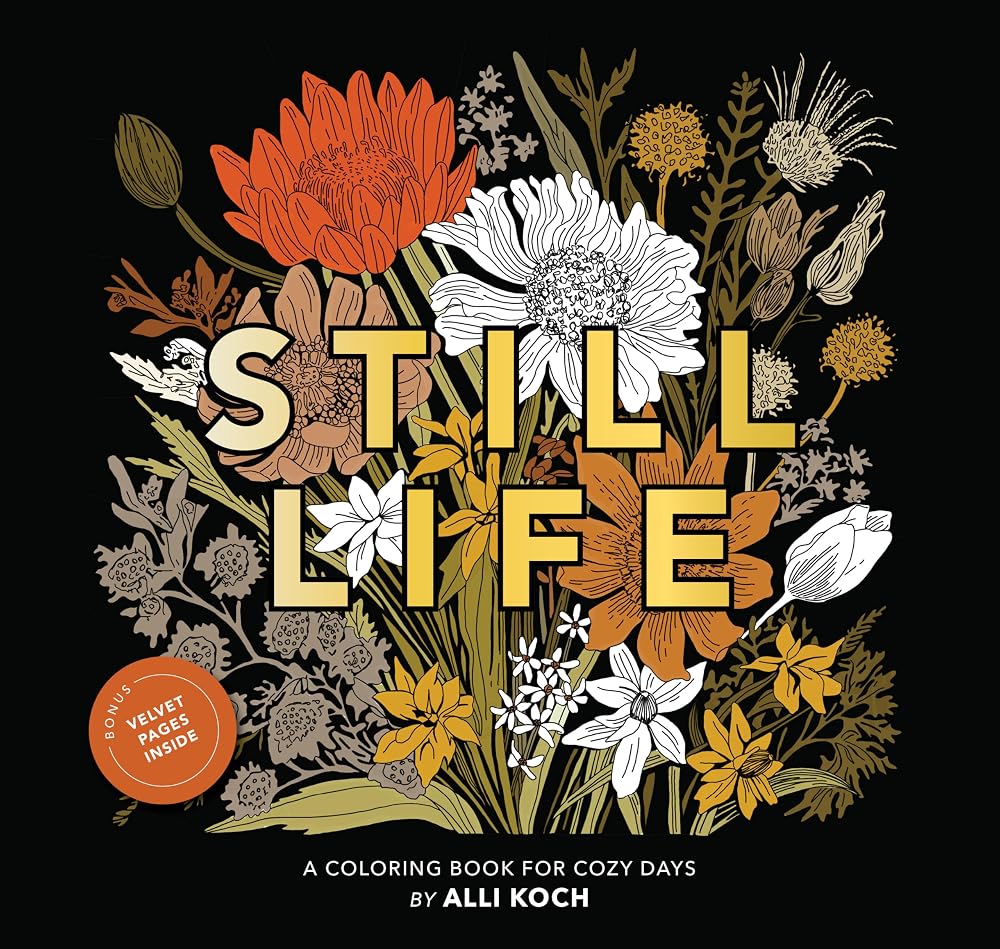 Still Life: A Coloring Book for Cozy Days cover image